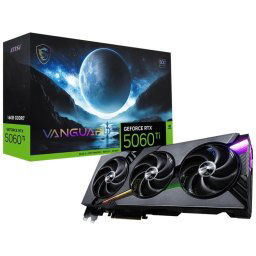 MSI RTX 5060 Ti Vanguard SoC 16GB PCI-e 5.0 x16 Graphics card, DP, HDMI