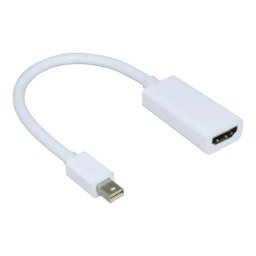 Mecer 15cm Mini-Display Port M to HDMI F Adapter