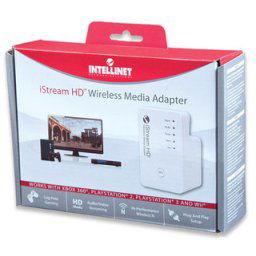 Intellinet Wireless 300N iStream HD Media Adapter