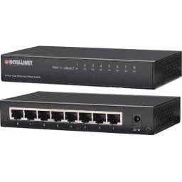 Intellinet 8-Port Fast Ethernet Office Switch