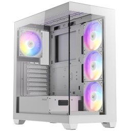 Antec CX300 White ARGB ATX RGB Mid-Tower Gaming Chassis