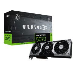 MSI Nvidia GeForce RTX 5070 Ventus 3X OC 12GB GDDR7 192-bit Graphics Cards