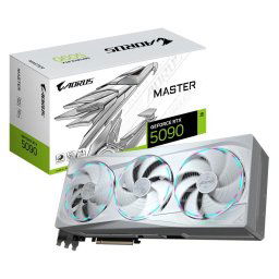 Gigabyte GeForce RTX 5090 Aorus Master White 32GB GDDR7 512-bit Graphics Card