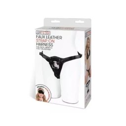 Lux Fetish Patent Leather Strap-On Harness