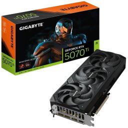 Gigabyte nVidia Geforce RTX 5070 Ti WindForce OC SFF 16GB PCI-e 5.0 x16 Graphics card, HDMI, DP