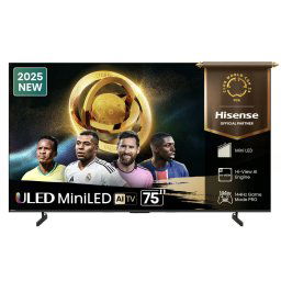 Hisense U7Q 75" Mini LED QLED 4k Smart TV *TV license*