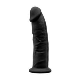 Silex-D Thermo Reactive | 6 Inch Dildo - Black