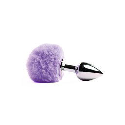 Bunny Tails | Fluffy Butt Plug - Purple
