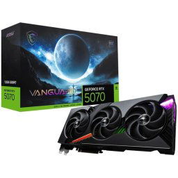 MSI nVidia Geforce RTX 5070 Vanguard SoC 12GB GDDR7 PCI-e 5.0 x16 Graphics card, DP, HDMI