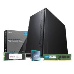 PCBuilder Intel i3-12100 OFFICE MASTER Core Windows 11 Pro Desktop