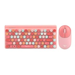 Alcatroz JellyBean A3000 Wireless and Bluetooth Combo - Crayon Pink