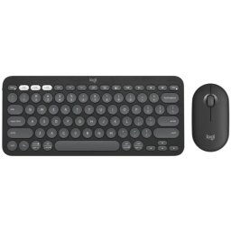 Logitech Pebble 2 Keyboard & Mouse Combo - Black