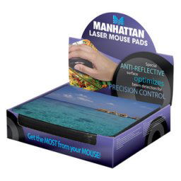 Manhattan Design Laser Mouse Pad-