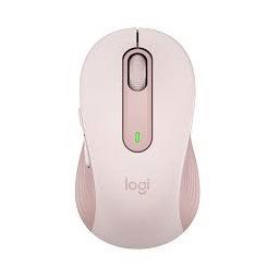 Logitech M650 - Signature Wireless Mouse - Rose - Bluetooth