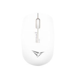 Alcatroz Airmouse 3 Silent Wireless Mouse - White (2 pack by Valotronics)