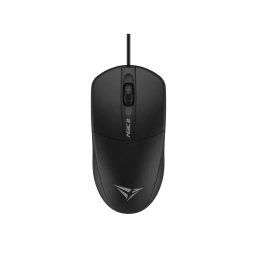 Alcatroz Asic 2 High Resolution Optical Wired Mouse - Black (2 pack by Valotronics)