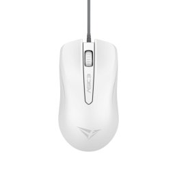Alcatroz Asic 3 (2021 Edition) Optical Wired Mouse - White (2 pack by Valotronics)