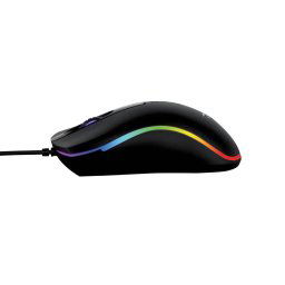 Alcatroz Asic 9 RGB FX Wired USB Mouse - Black (2 pack by Valotronics)
