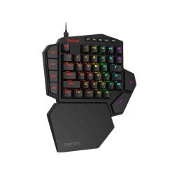 Redragon K585 DITI Elite Pro One-Handed RGB Wireless Mechanical Gaming Keyboard - Black