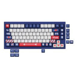 Keychron JM-82 Love Keycap Set – Blue, White, Red