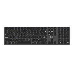 WINX ELITE Ultra-Slim Black Wireless Bluetooth Keyboard