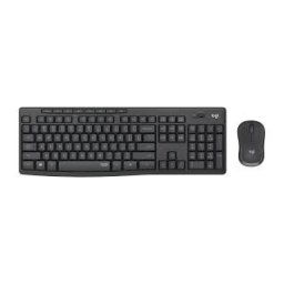 Logitech MK295 - Wireless Keyboard and Mouse combo - Black - USB - Silent