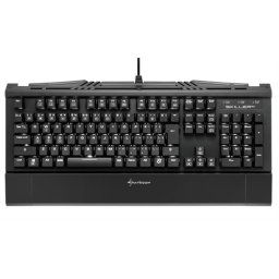Sharkoon Skiller SGK1 Mechanical USB gaming keyboard - Red