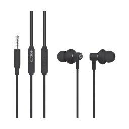 SonicGear Hyperbass Buds 1 XXL Driver Wired Earphones - Black