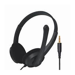 XGR Clip on ear Mobile Stereo Headphone with Mic (5 pack by Valotronics)