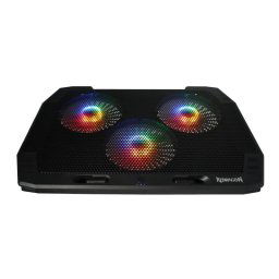 REDRAGON Dual USB 3 Fan RGB Gaming Notebook Stand