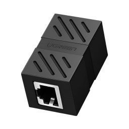 UGREEN RJ45 1Gbps Ethernet Cable Extender Adapter - Black (4 pack by Valotronics)