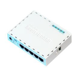 MikroTik hEX 5 Port Gigabit Desktop Router | E50UG