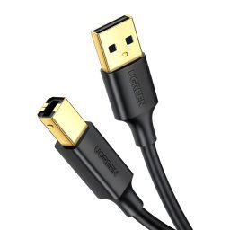 UGREEN US135 USB 2.0 to USB-B Printer Cable, 480Mbps - 2m (2 pack by Valotronics)