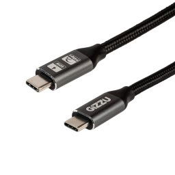 GIZZU 60W 5Gbps Type-C 1m Cable (2 pack by Valotronics)