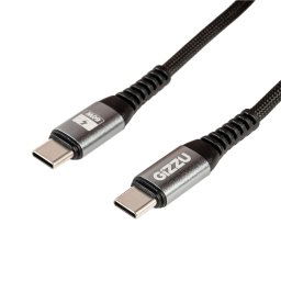 GIZZU 60W 480Mbps Type-C 2m Cable ( ( ( ( (2 pack by Valotronics)