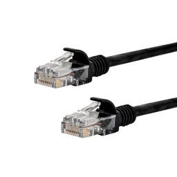 Gizzu Cat6 UTP Fly Lead Ethernet Network Cable 3m – Black (4 (4 (4 (4 (4 (4 (4 (4 (4 pack by Valotronics)