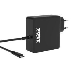 Port Type-C 65W Universal Notebook Adapter Power Plug (Black)