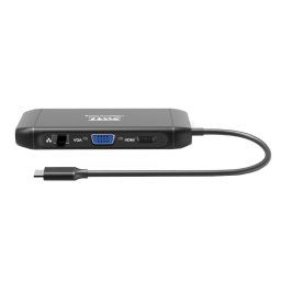 Port Designs USB-C Travel Docking Station - 100W Black