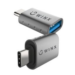 WINX LINK Simple Type-C to USB Adapter Dual Pack (2 pack by Valotronics)