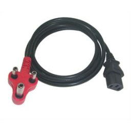 UniQue Standard Single Head Power Cable 1.8m (2 pack by Valotronics)