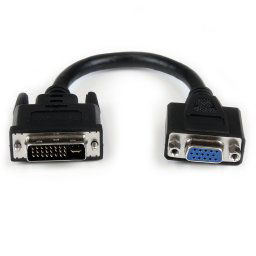 DVI-A TO 15PIN VGA ADAPTOR (ANALOGUE) (3 pack by Valotronics)