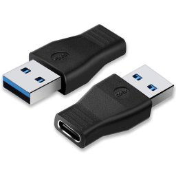 USB Type C (Female) To USB2.0/3.0 (Male) Adapter. (5 pack by Valotronics)