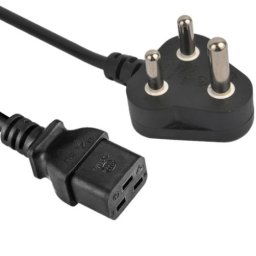 UNIQUE 3PIN Single HD 1.8M Power Cord (3 pack by Valotronics)