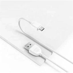Ezra Usb To TypeC Fast Data 1meter 2A White Cable (3 pack by Valotronics)