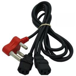 Unique Dual Head 1.8m Power Cable (3 pack by Valotronics)