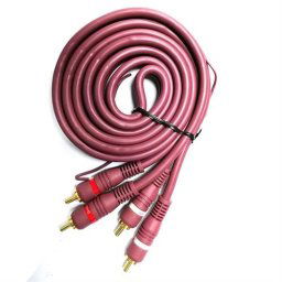 Geeko 2 X RCA Male to Male Audio Cable With Ground (2 pack by Valotronics)