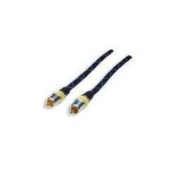 Manhattan Single Cinch RCA to Single Cinch RCA (2 pack by Valotronics)