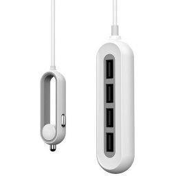 Whizzy 4 Port USB Family Car Charger (2 pack by Valotronics)