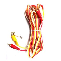 Geeko 3m 3x RCA Cinch Male to Male Audio (2 pack by Valotronics)