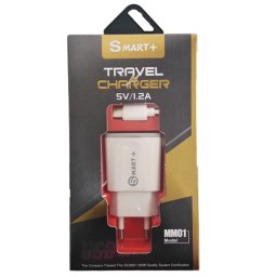 Geeko SMART+ USB Travel Charger with Type (2 pack by Valotronics)